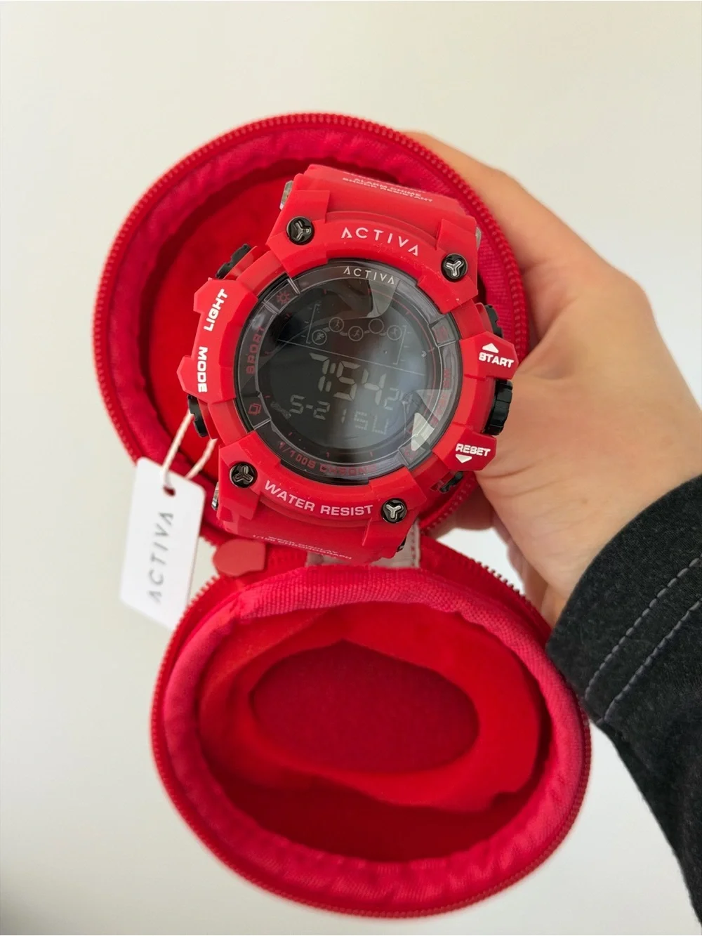 Invicta Activa Red Digital Chronograph Watch